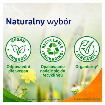 VoltaNatura kojący roślinny żel na napięte mięśnie 50 ml