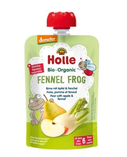 HOLLE Mus z gruszki, jabłka i kopru włoskiego - 100 g zdjęcie