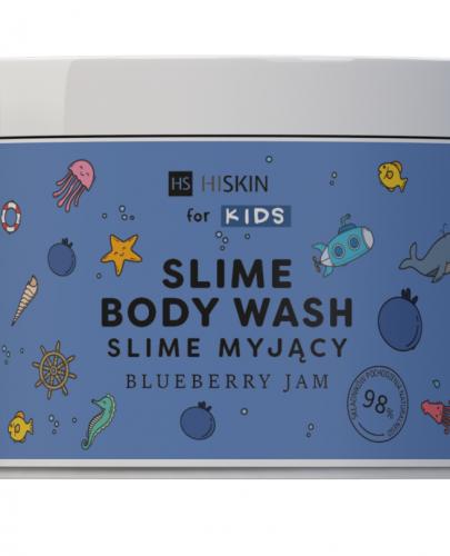 Hiskin Kids Slime dla dzieci do kąpieli niebieski, 150 ml zdjęcie