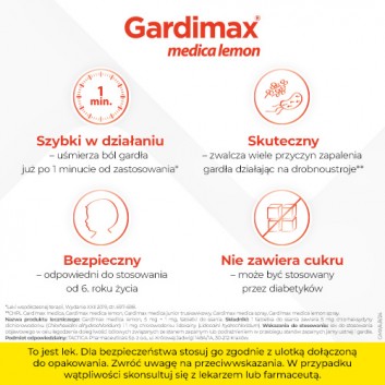 GARDIMAX MEDICA Lemon - 24 tabl.