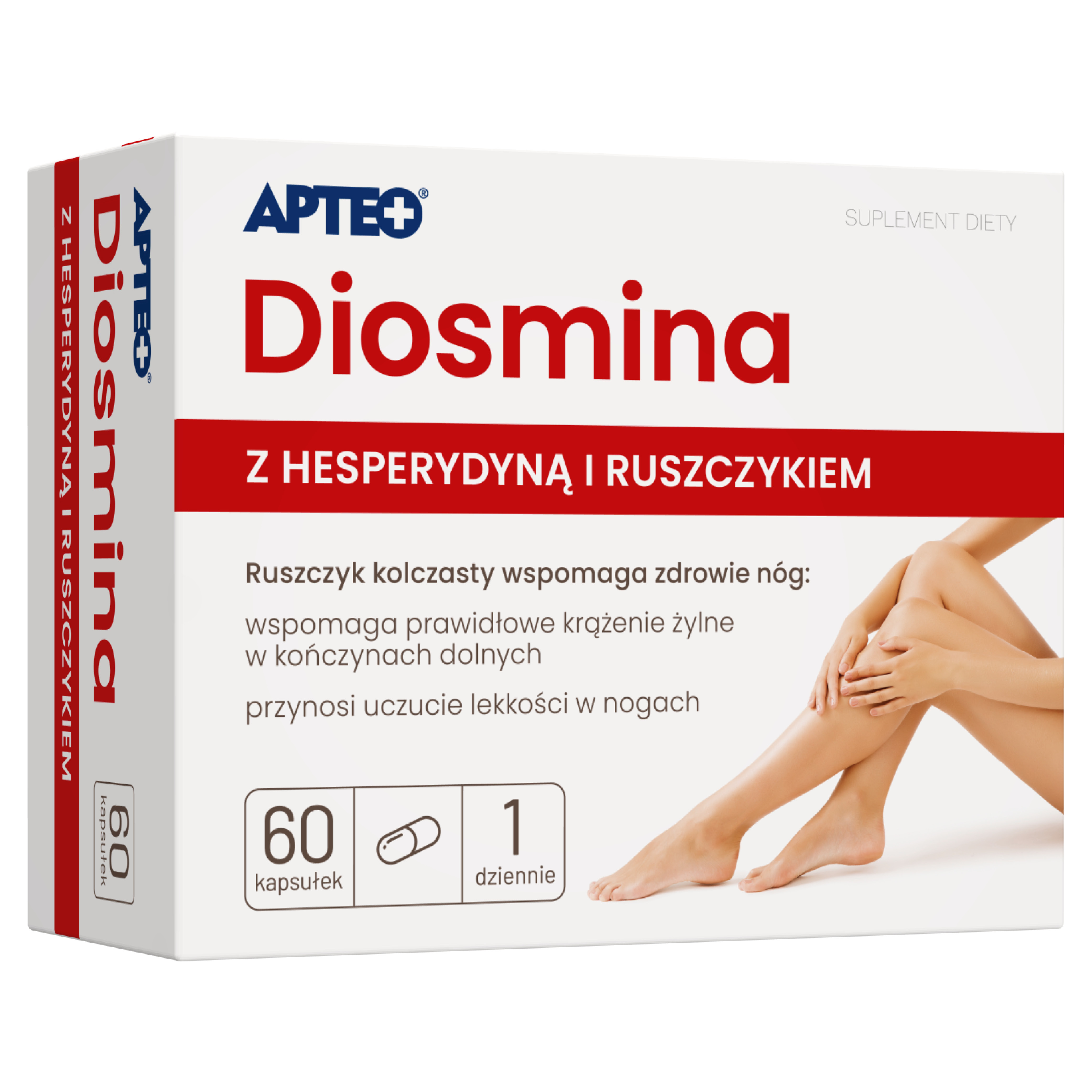 Apteo Diosmina z hesperydyną 60 kapsułek zdjęcie