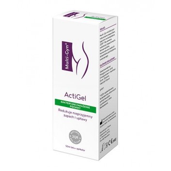 Multi-Gyn ActiGel zapobiega i łagodzi dolegliwości pochwowe 50 ml
