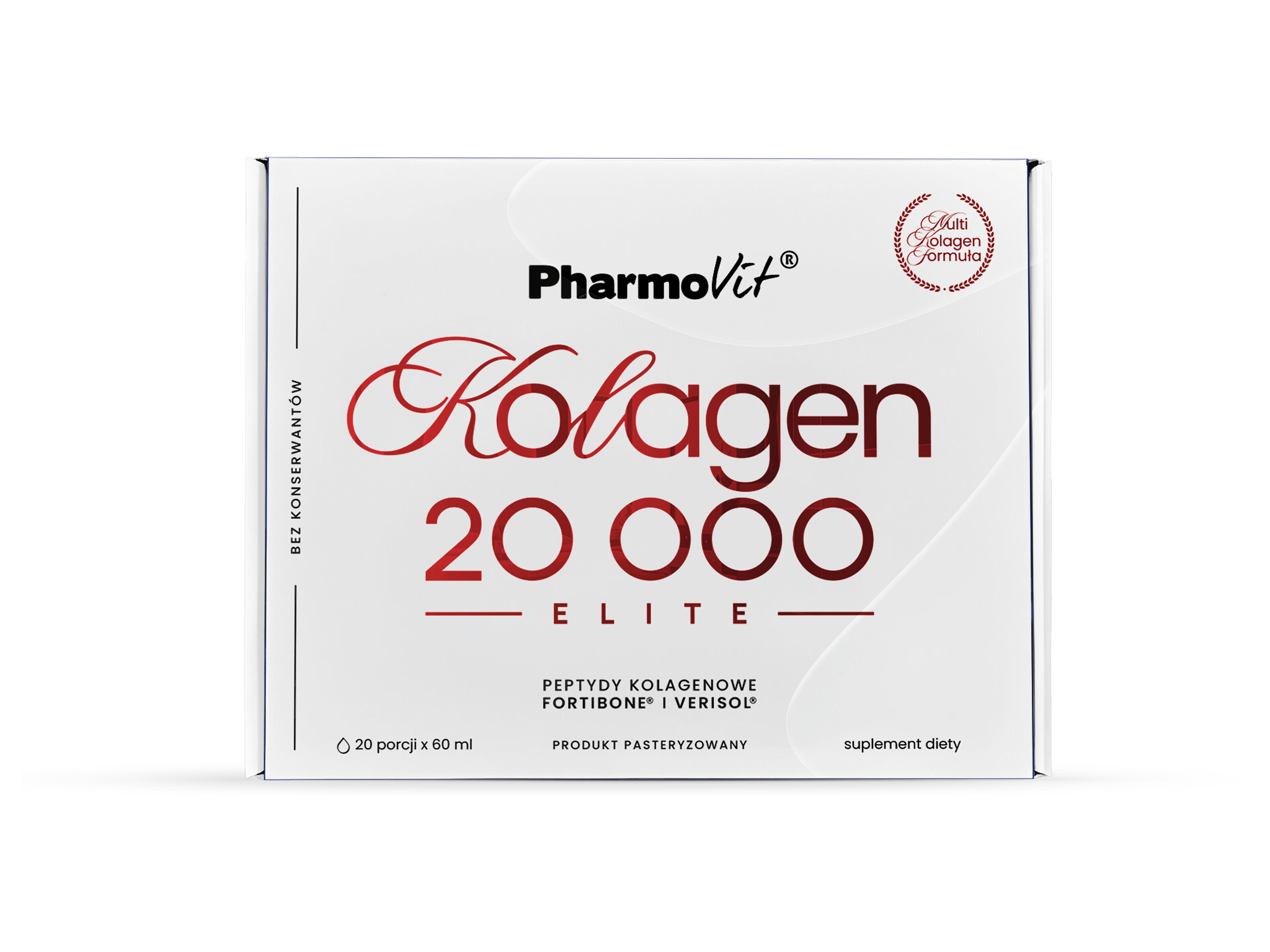 Pharmovit, Kolagen 20000 Elite, shot, 60 ml x 20 sztuk zdjęcie