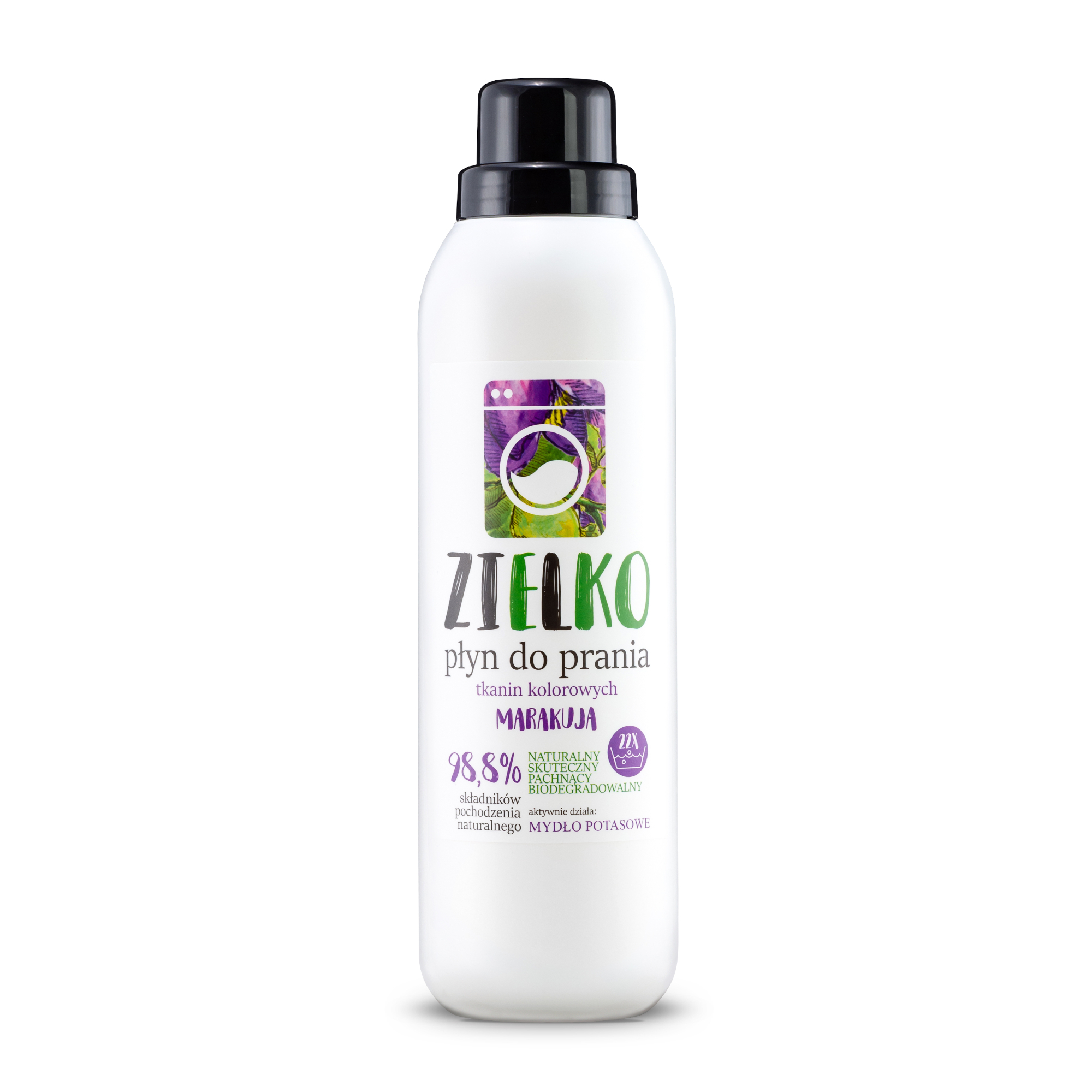 Zielko, Płyn do prania tkanin kolorowych, 1000 ml zdjęcie