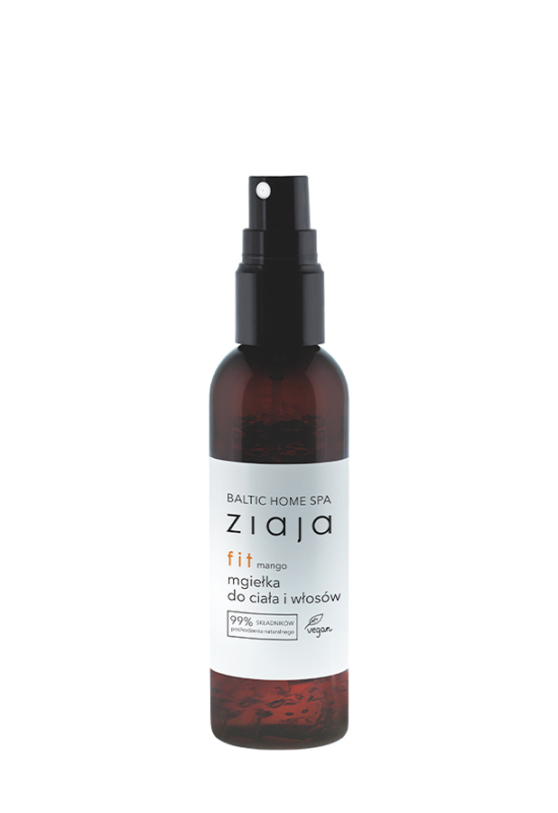 Ziaja Baltic Home Spa Fit Mgiełka do ciała i włosów mango - 90 ml - cena, opinie, właściwości  zdjęcie