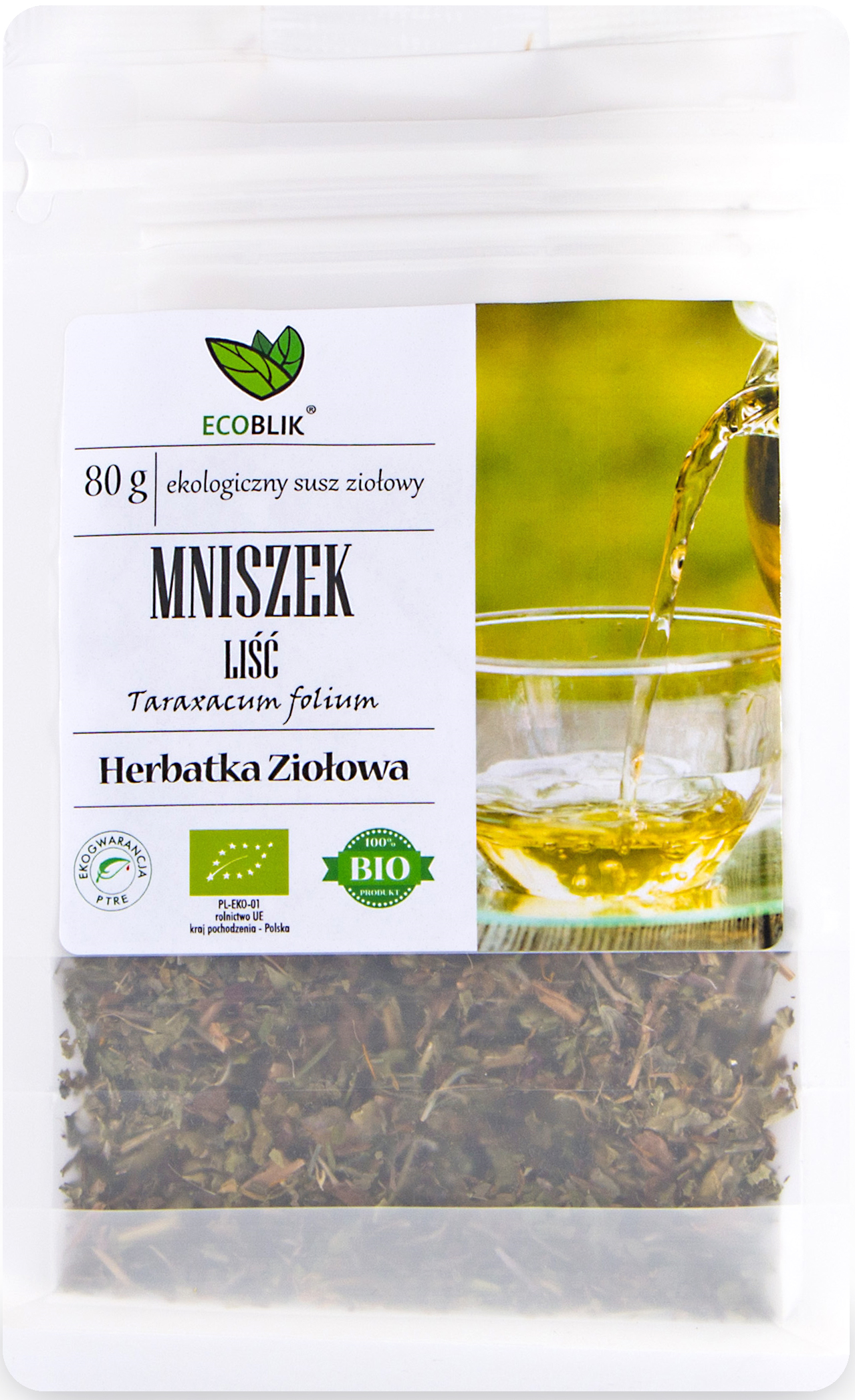 Ecoblik, Mniszek liść Eko, 80 g zdjęcie