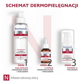 Pharmaceris N Capinon K 1% krem z witaminą K uszczelniającą naczynka 30 ml