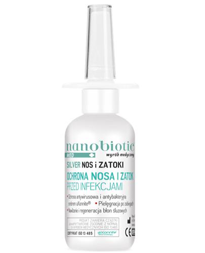Nanobiotic Med Silver nos i zatoki 30 ml zdjęcie