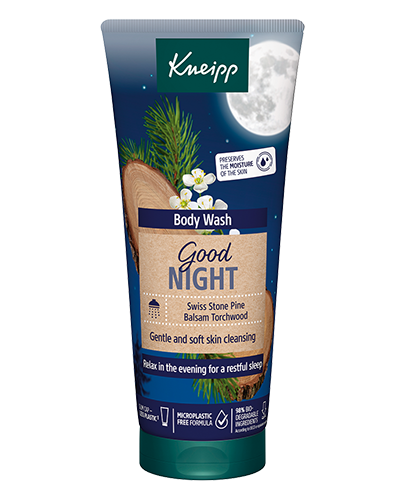 Kneipp, Żel pod prysznic Good Night Szwajcarska pinia i Amyris, 200 ml zdjęcie