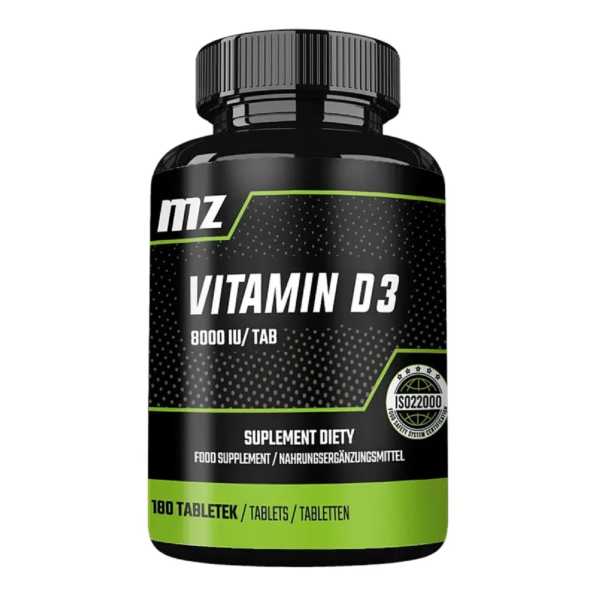 (30) MZ Vitamin D3, tabletki, 180 sztuk zdjęcie