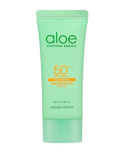 Holika Holika Aloe Waterproof Sun Gel, krem przeciwsłoneczny SPF50+, 100 ml zdjęcie