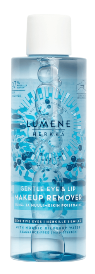 Lumene Herkka Delikatny płyn do demakijażu oczu i ust dla skóry wrażliwej, 100 ml zdjęcie