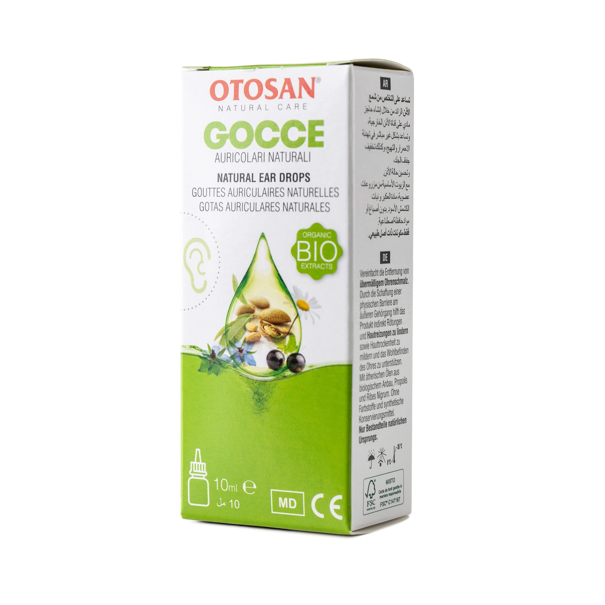 Otosan naturalne krople do uszu 10 ml zdjęcie