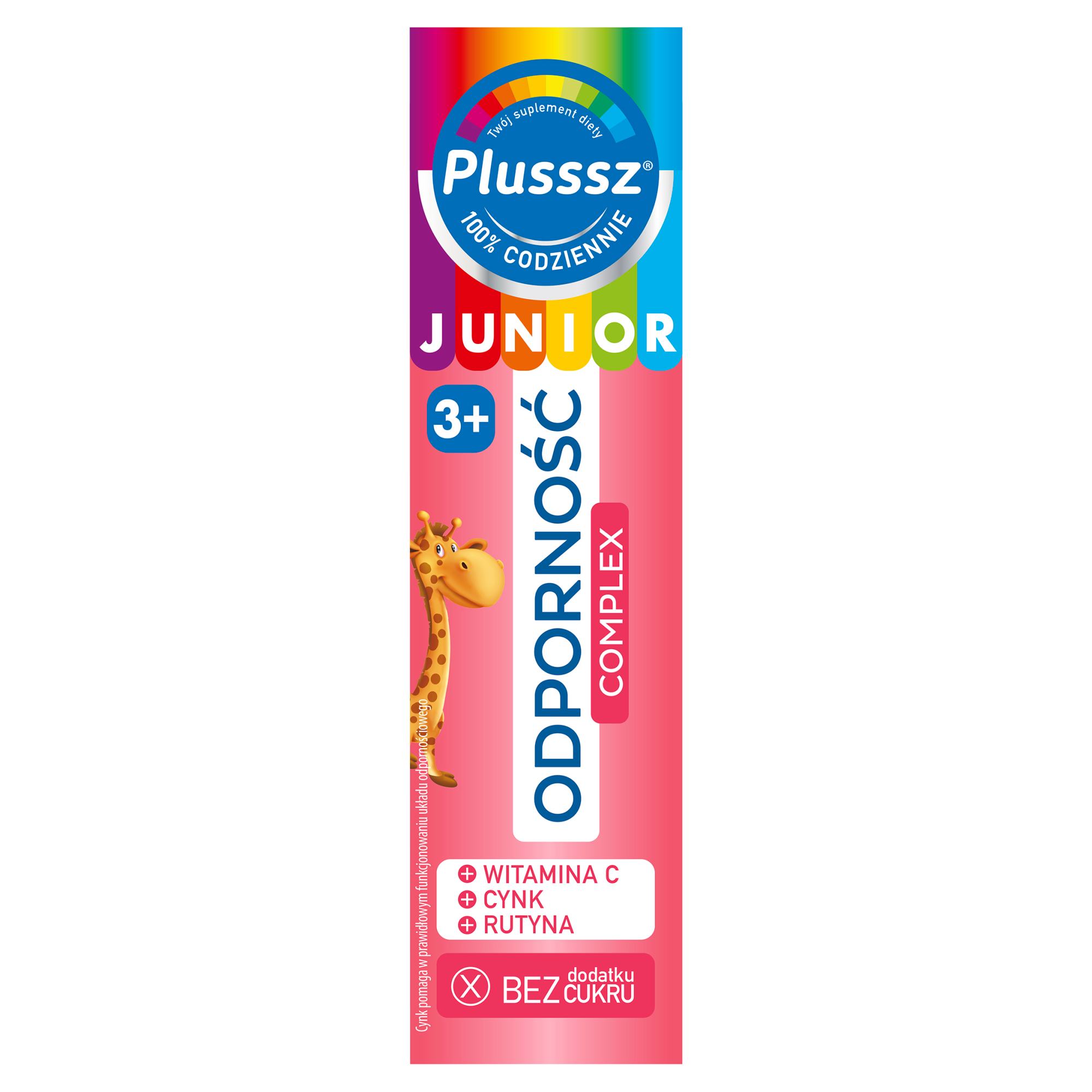 Plusssz Junior Odporność Complex, tabletki musujące, 20 sztuk zdjęcie