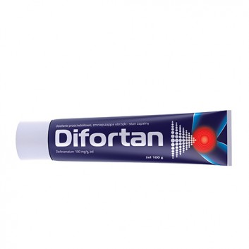 Difortan, Etofenamat 100mg/g, żel 100 g