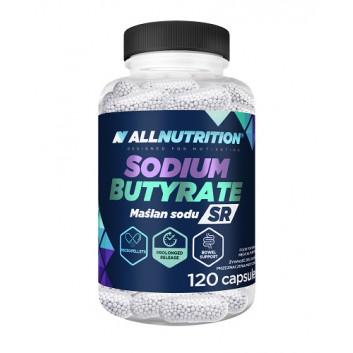 ALLNUTRITION SODIUM BUTYRATE SR, 120 kapsułek 