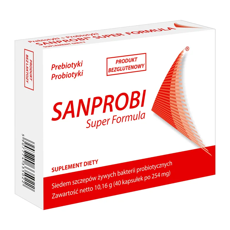 Sanprobi Super Formuła, 40 kapsułek zdjęcie