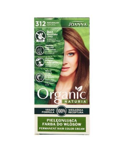 Joanna Organic Naturia Vegan Farba pielęgnująca do włosów 312 Naturalny, 1 szt., cena, opinie, wskazania zdjęcie
