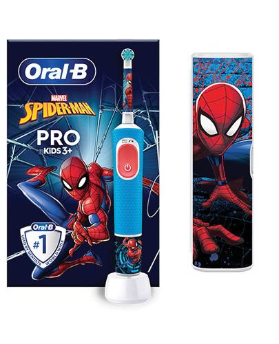 Oral-B Pro Kids Spider-Man Szczoteczka elektryczna, 1 sztuka zdjęcie