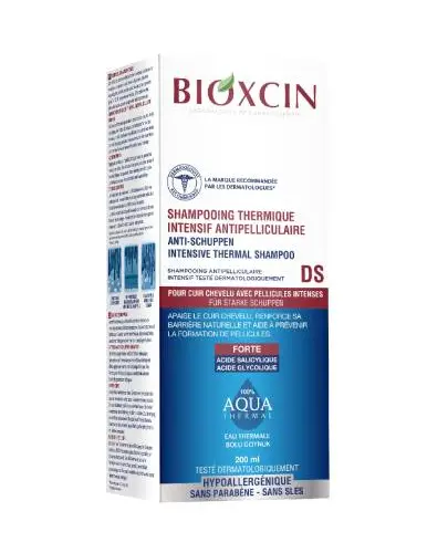 Bioxcin Aqua DS, Szampon przeciwłupieżowy, skóra tłusta, 200 ml zdjęcie