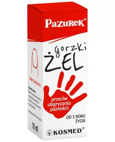 Gorzki Pazurek żel przeciw obgryzaniu paznokci 10 ml zdjęcie