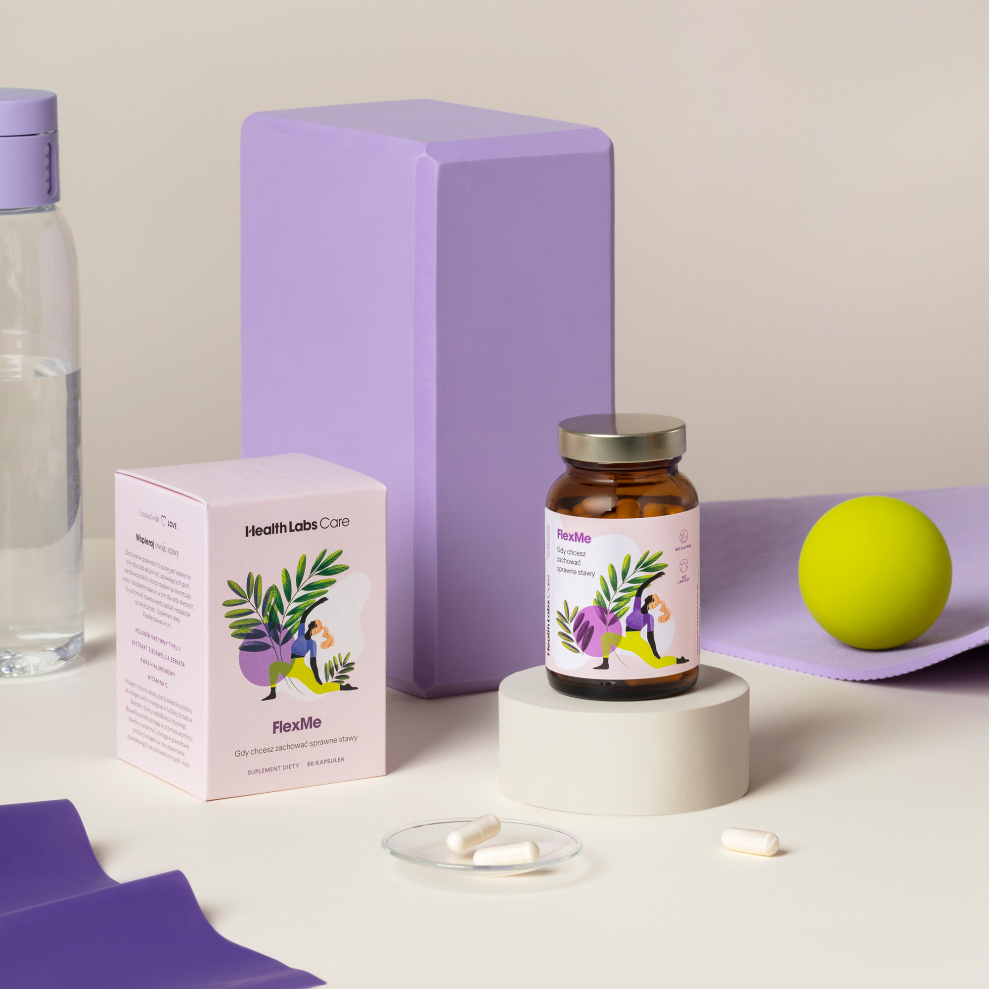 Health Labs Care, FlexMe, kapsułki, 60 sztuk