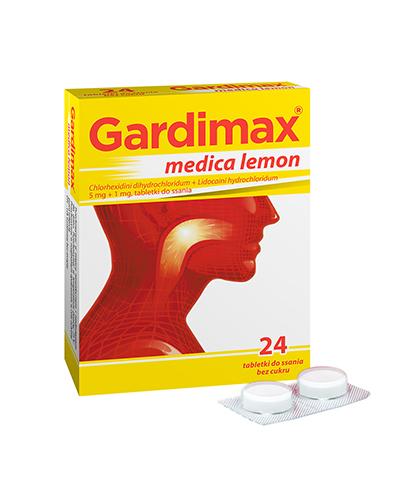 GARDIMAX MEDICA Lemon - 24 tabl. zdjęcie