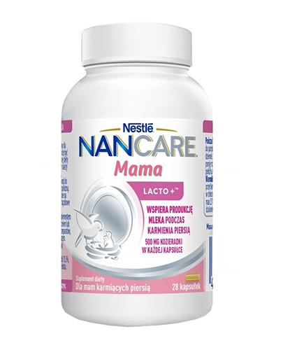 Nestle NanCare Mama Lacto+, 28 kaps., cena, wskazania, właściwości zdjęcie