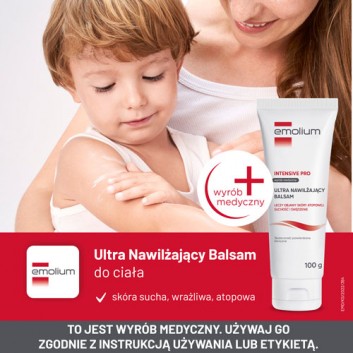 Emolium Intensive Pro Ultra Nawilżający Balsam, 100 g, cena, opinie, właściwości