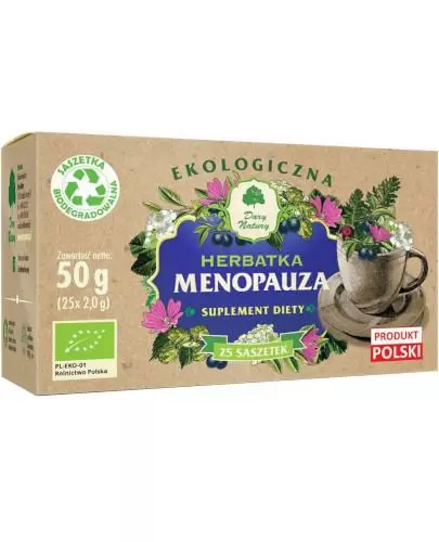 Dary Natury herbatka Menopauza 25 saszetek zdjęcie