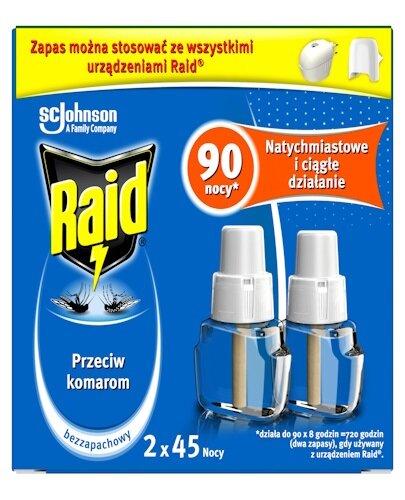 Raid Płyn owadobójczy przeciw komarom zapas 2 sztuki zdjęcie