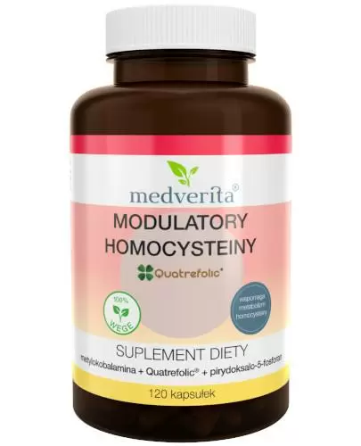 Medverita Modulatory homocysteiny 120 kapsułek zdjęcie