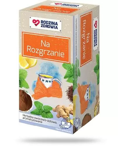 Rodzina Zdrowia Herbatka Na Rozgrzanie 20 saszetek zdjęcie