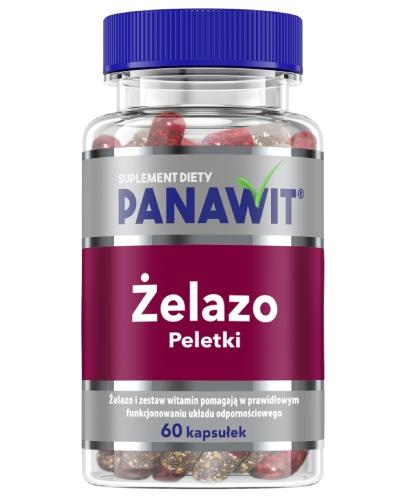 Panawit Żelazo Peletki, 60 kapsułek zdjęcie