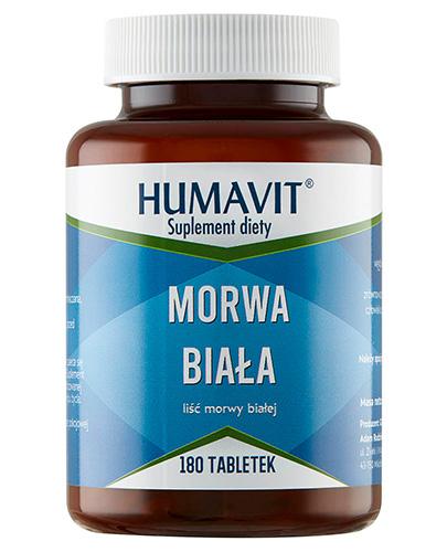 HUMAVIT MORWA BIAŁA Reguluje poziom cukru - 180 tabl. zdjęcie