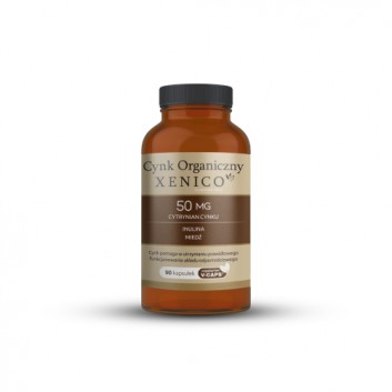 Xenico Cynk Organiczny 90 kapsułek