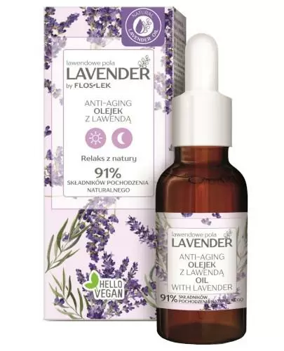 Flos-Lek Lavender Lawendowe Pola olejek z lawendą 30 ml zdjęcie