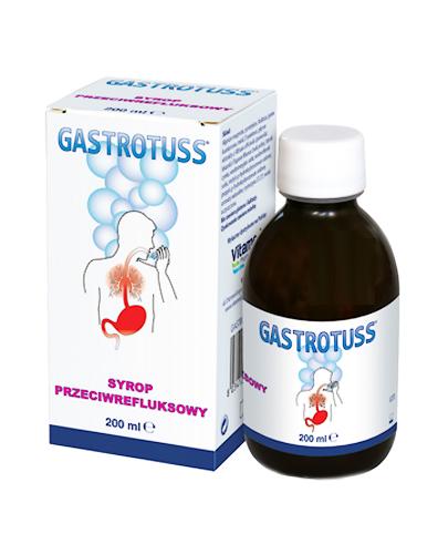 GASTROTUSS Syrop przeciwrefluksowy - 200 ml - cena, opinie, dawkowanie zdjęcie