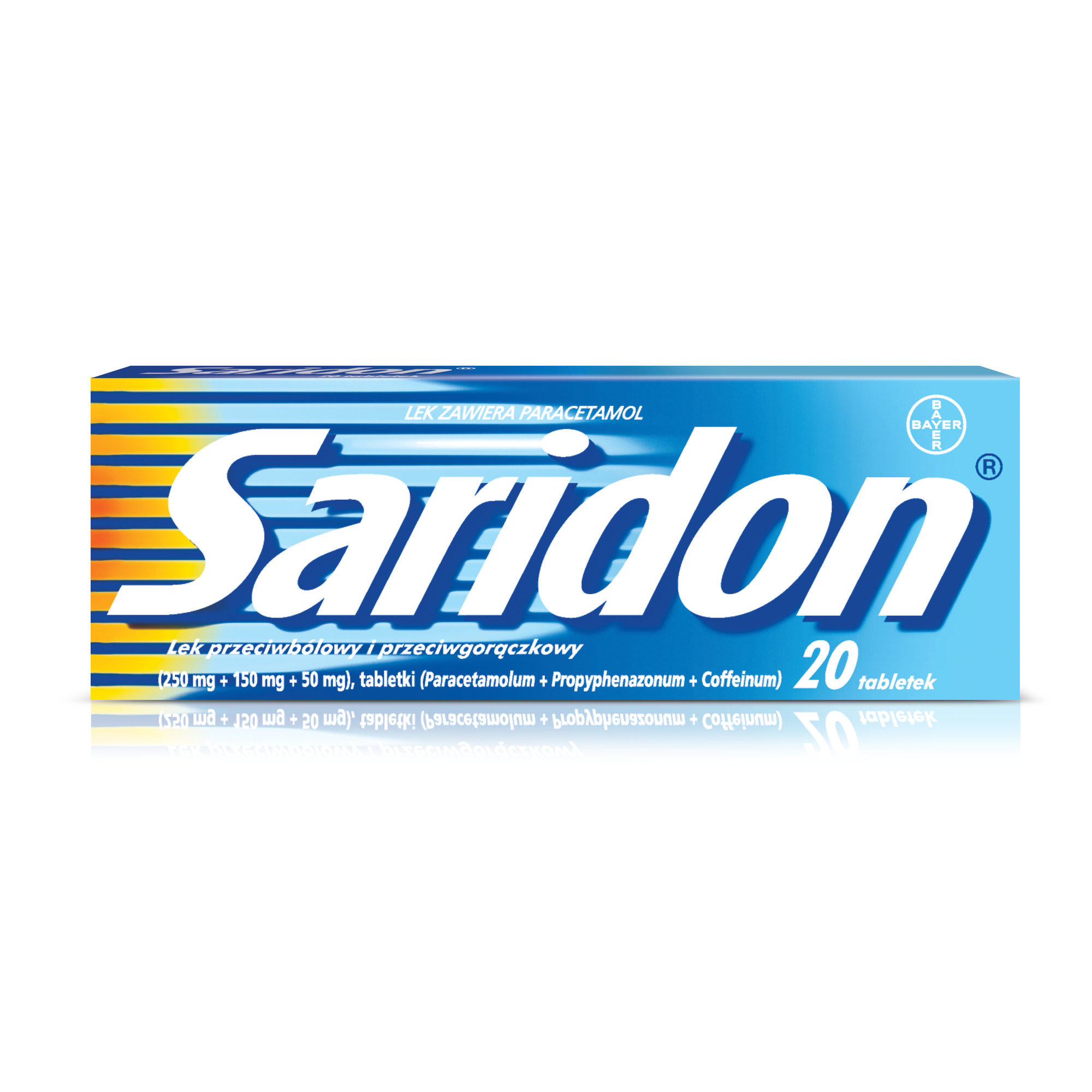 SARIDON, 20 tabl. Na różne rodzaje bólu zdjęcie