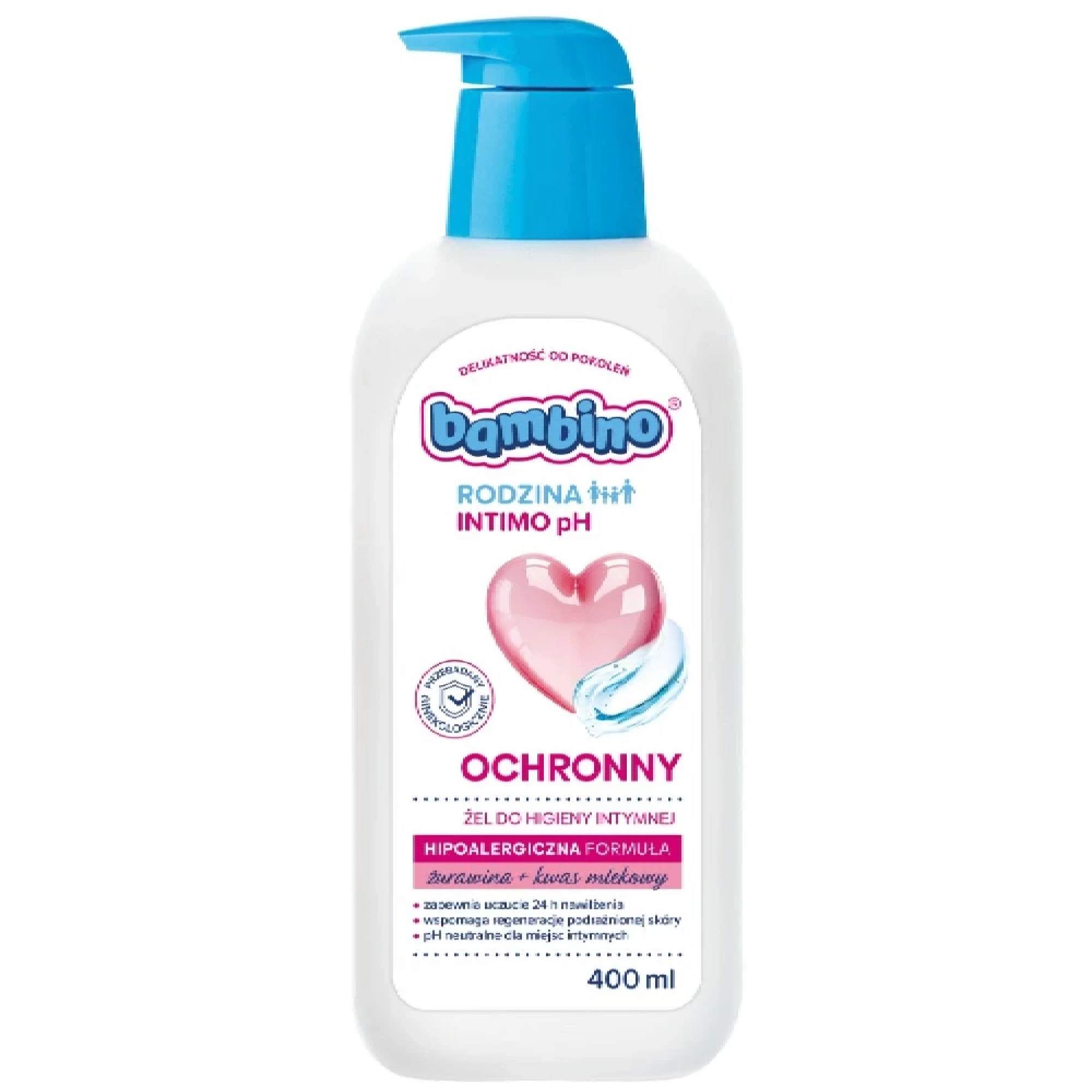 Bambino Rodzina Ochronny żel do higieny intymnej, 400 ml