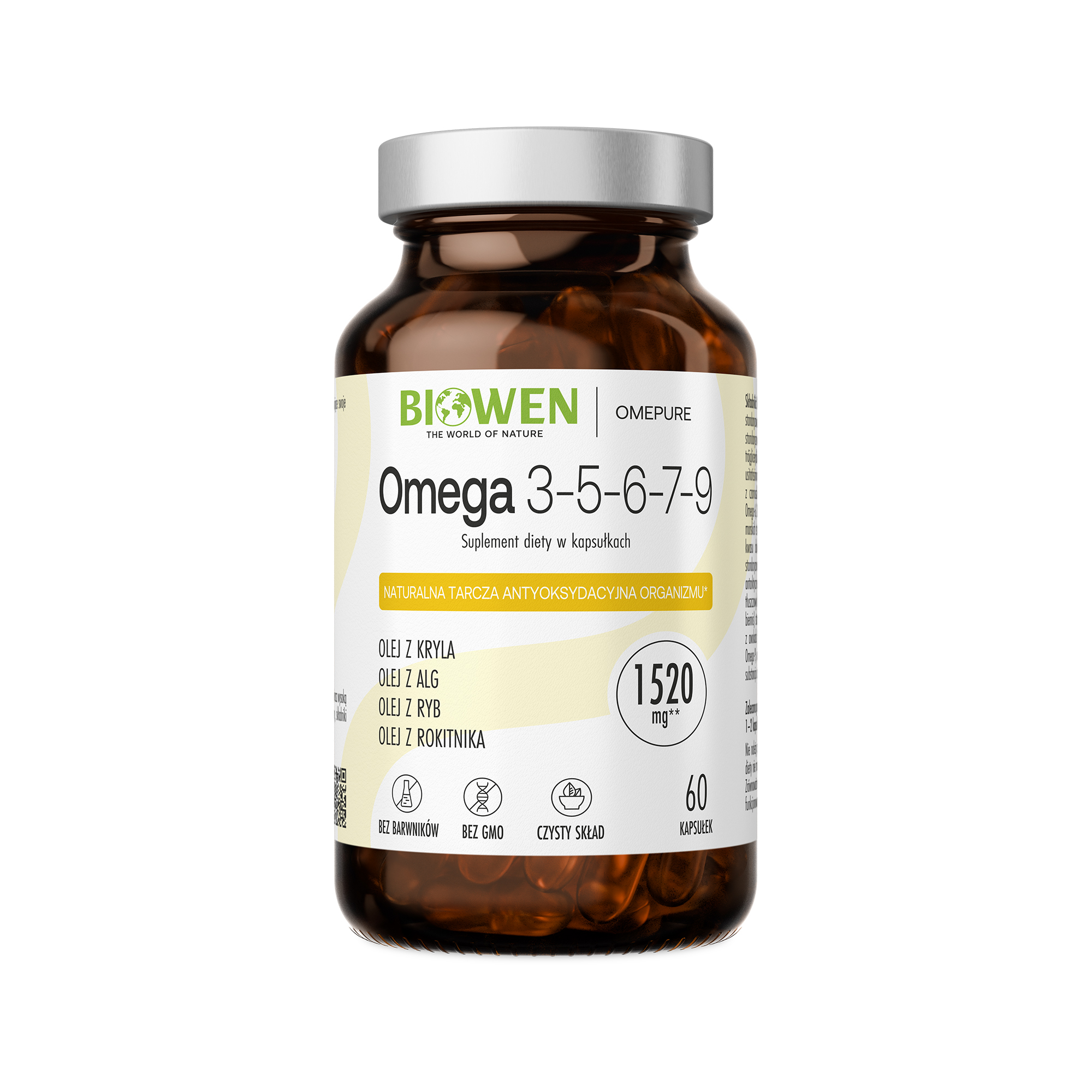 Biowen, Omega 3-5-6-7-9, 60 kapsułek zdjęcie