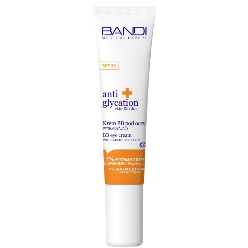 BANDI anti glycation skin rhythm Krem BB pod oczy wygładzający, 14 ml