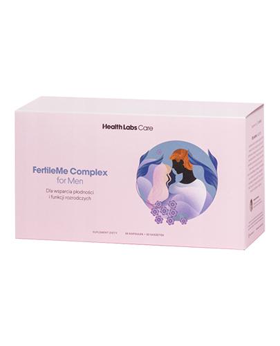 Health Labs FertileMe Complex For Men, 30 kapsułek + 30 saszetek zdjęcie