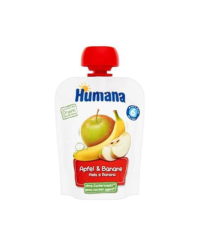 HUMANA 100% ORGANIC Mus Jabłko-Banan  po 6 miesiącu - 90 g zdjęcie