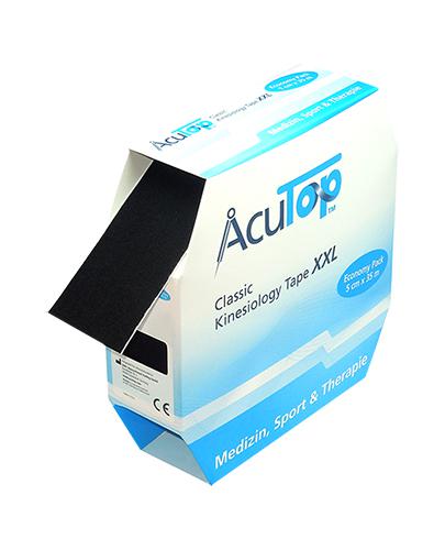 AcuTop Tape Classic 5 cm x 35 m czarny, 1 szt., cena, opinie, wskazania zdjęcie