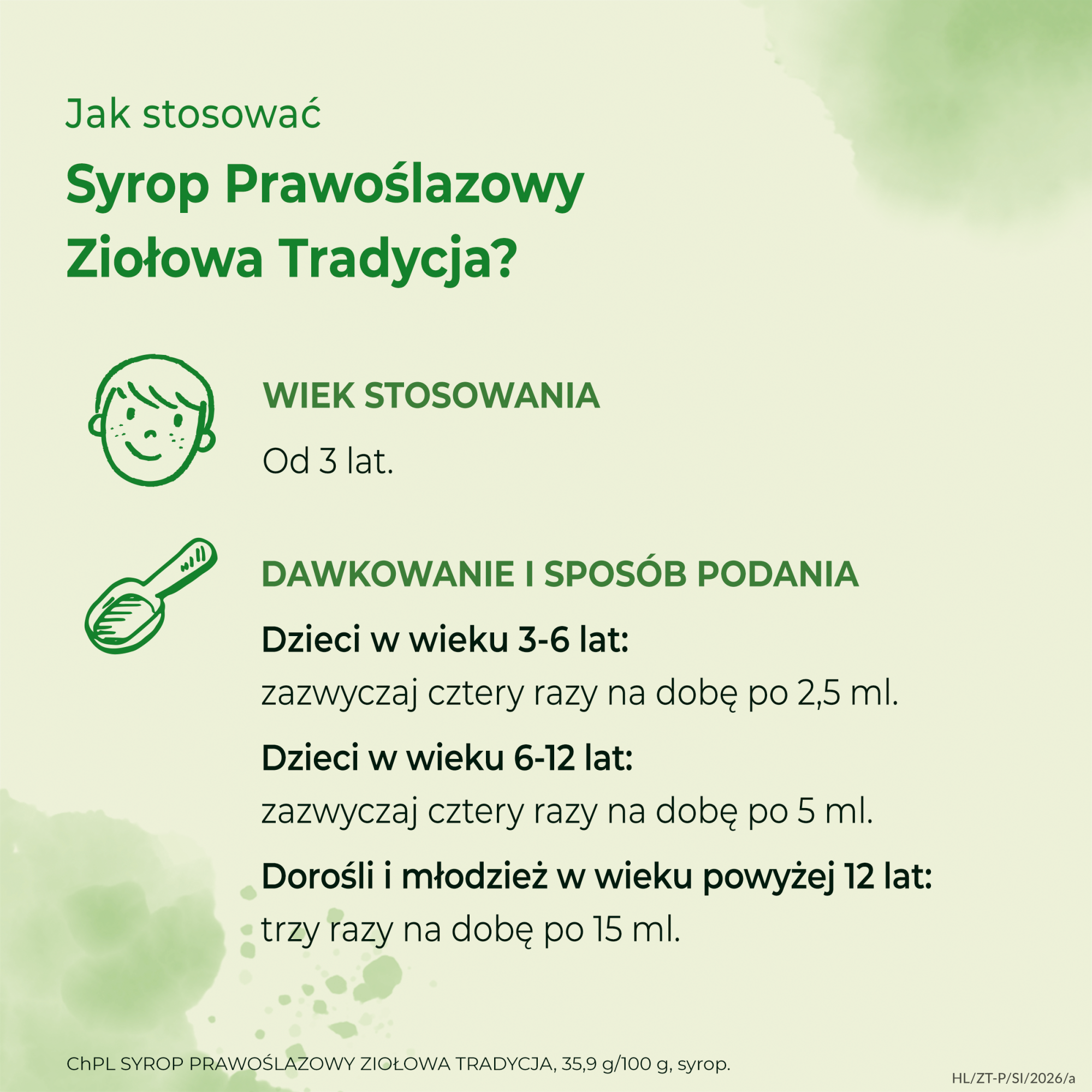 Ziołowa Tradycja, syrop prawoślazowy, 35,9 g/100 g, 125 g