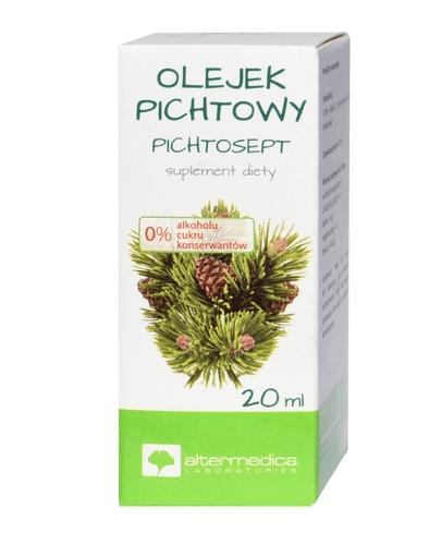 Alter Medica Olejek pichtowy - 20 ml - cena, opinie, właściwości  zdjęcie
