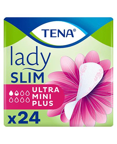 Tena Lady Slim Ultra Mini Plus specjalistyczne wkładki 24 sztuki zdjęcie