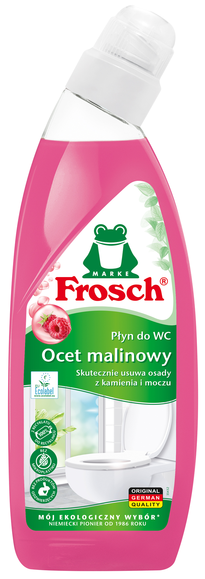 Frosch Płyn do WC ocet malinowy, 750 ml zdjęcie