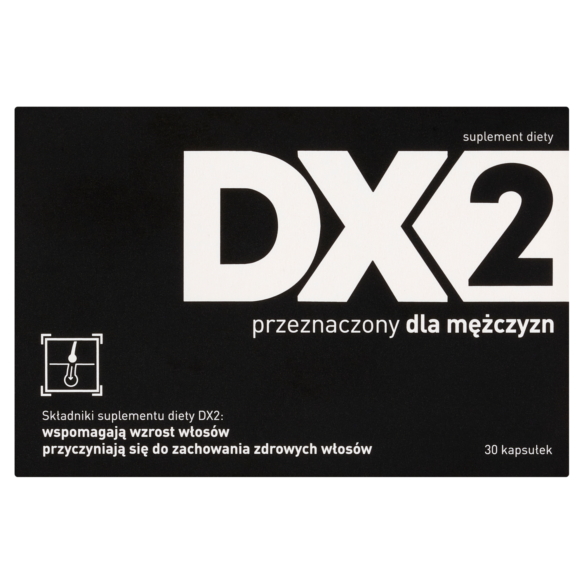 DX2 Przeciw wypadaniu włosów, 30 kapsulek zdjęcie